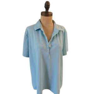 Greg Norman Size XXL 2X Short Sleeve Golf Polo Style Shirt Top Plus Size